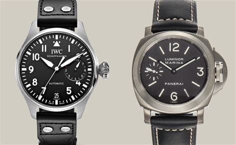 iwc rolex panerai|IWC vs. Panerai: The Battle of Luxury Watch Brands .